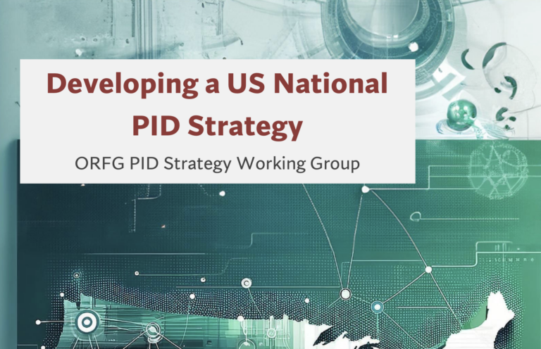 US National PID Strategy Report Cover Image