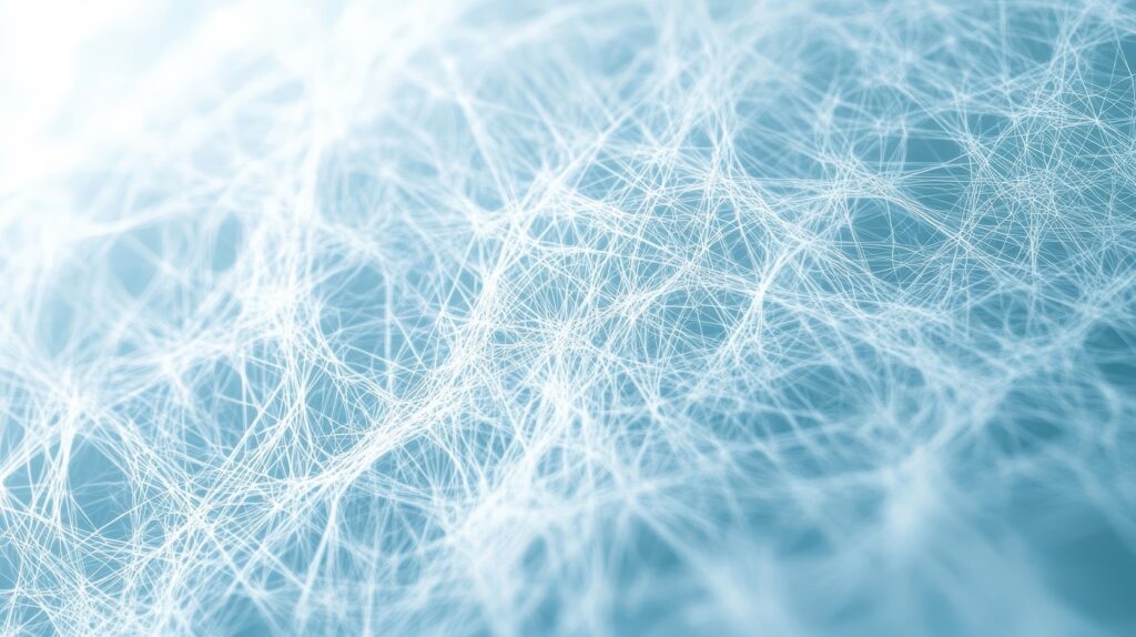 closeup photo of spider webs